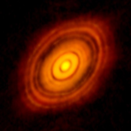 Astronomers Capture Beautiful Image Of Distant Planets Forming