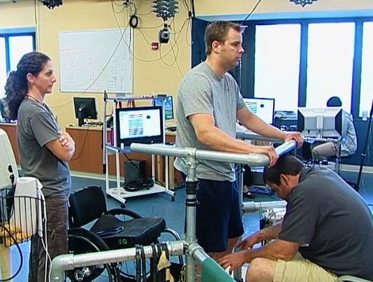 With Electrical Stimulation to the Spinal Cord, Paralyzed Man Walks Again