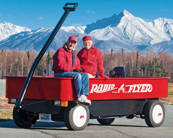 You Built What?! A Truck-Sized, Street-Legal Radio Flyer Wagon