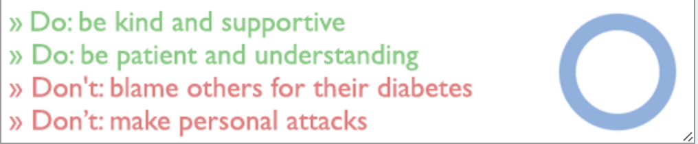 Notice in r/diabetes