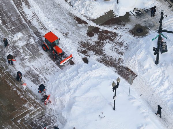 Go Ahead, Boston, Dump Your Snow Into The Harbor