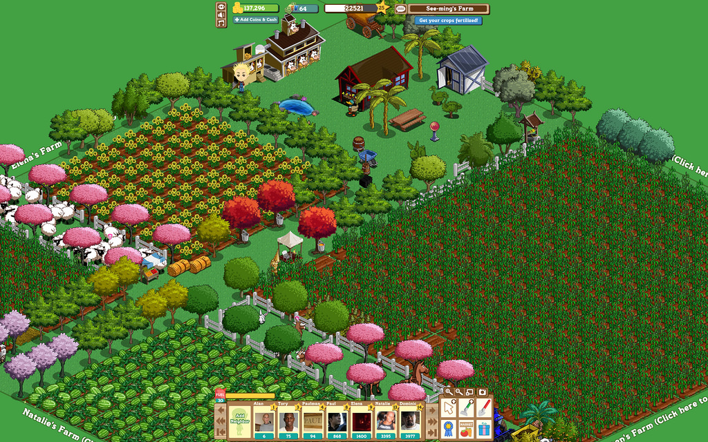 Farmville Facebook gaming addictive