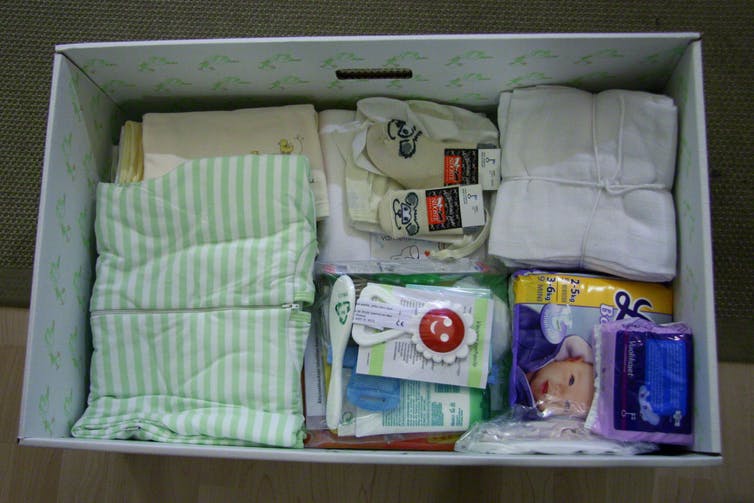 finnish maternity package