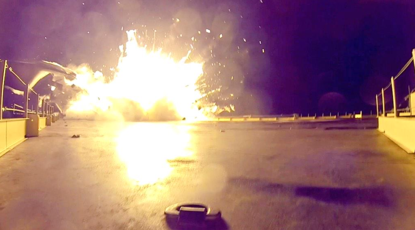 SpaceX’s Falcon 9 Rocket Slams Into Autonomous Drone Ship