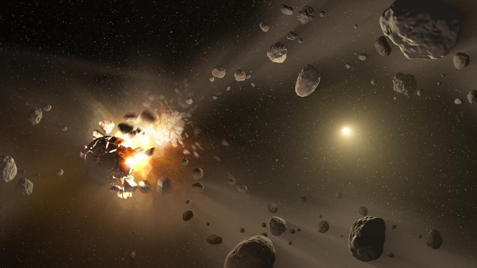 asteroid collision