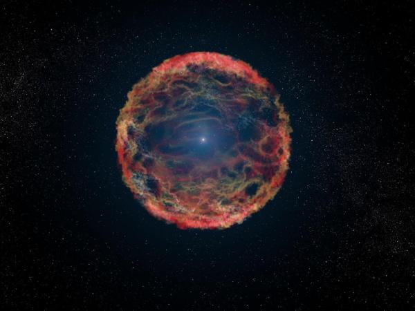 This truly bizarre exploding star might be a zombie of sorts