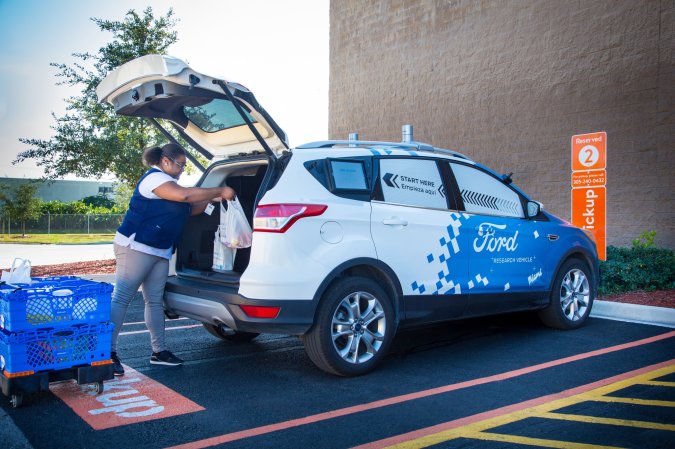 Delivering groceries with self-driving cars may be even trickier than transporting people