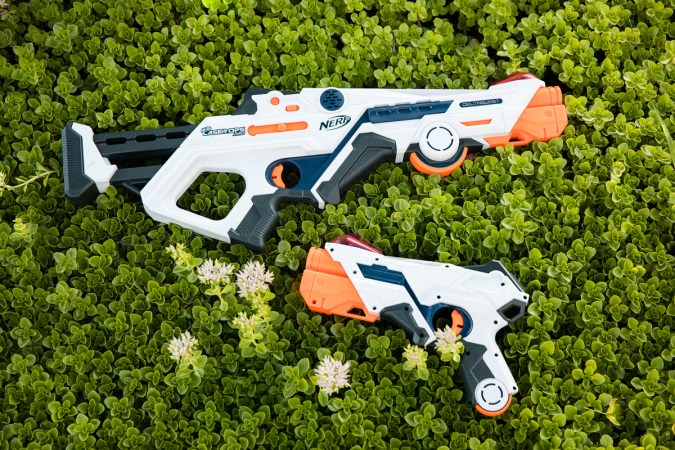 Exclusive first look: Nerf’s AR-Powered Laser Ops Pro blasters