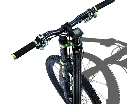 A Bicycle Suspension with Sensors Built In Automatically Adapts to Changing Terrain