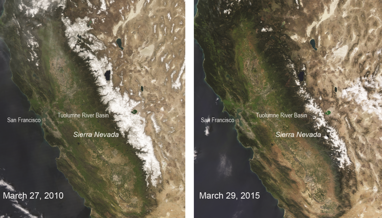 Sierra Nevada Snowpack Is At Its Lowest Level In 500 Years