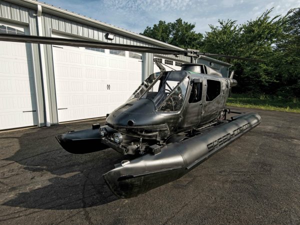 This Cop Turned A Helicopter Into An Amphibious Racecar