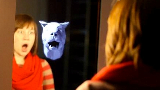 Video: Creepiest Mirror Ever Displays Ghostly Animal Heads Mimicking Your Facial Expression