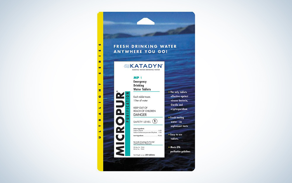 Katadyn Micropur MP1 Purification Tablets