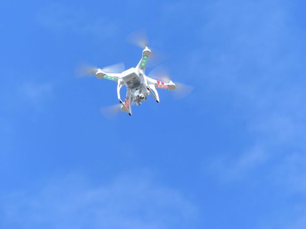 DJI Phantom In Flight