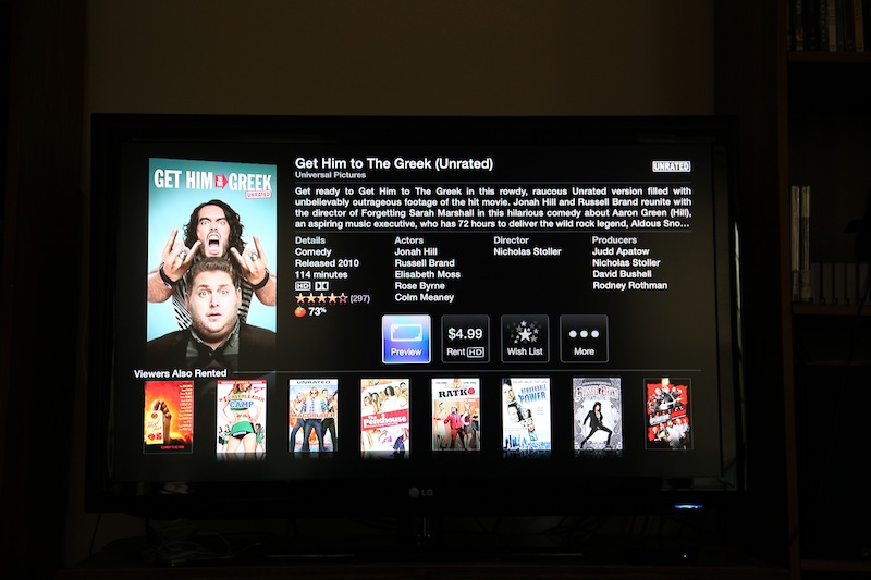 Apple TV Rentals