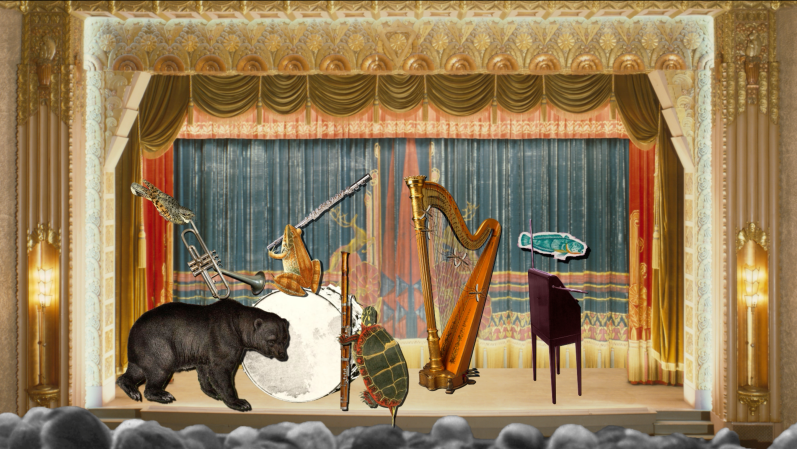 What if hibernating animals formed an orchestra and performed a symphony about their winter’s sleep?