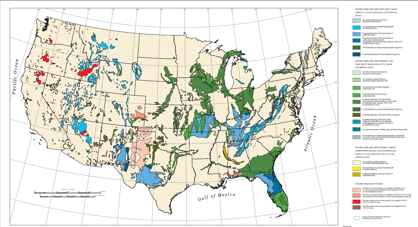 Karst map