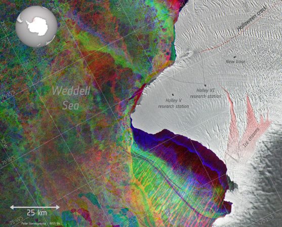 Giant ice cracks in Antarctica stymie important research for the second winter in a row