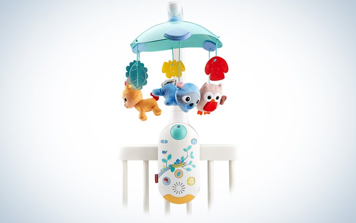  Fisher-Price Moonlight Meadow Smart Connect 2-in-1 Projection Mobile