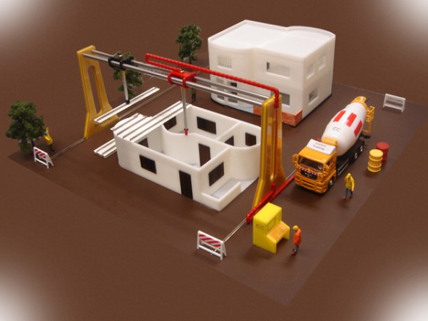 Giant 3-D Printer to Make An Entire House in 20 Hours