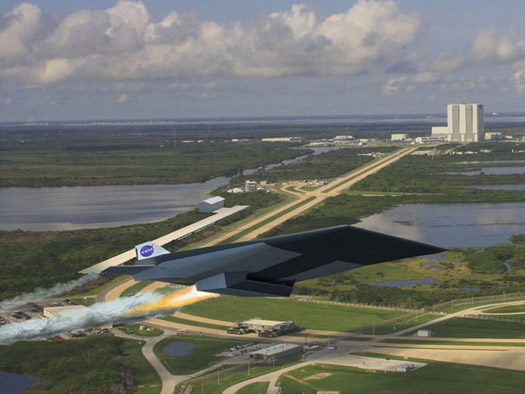 NASA’s Next-Gen Spacelaunch System Could Launch Scramjets from a Massive Railgun