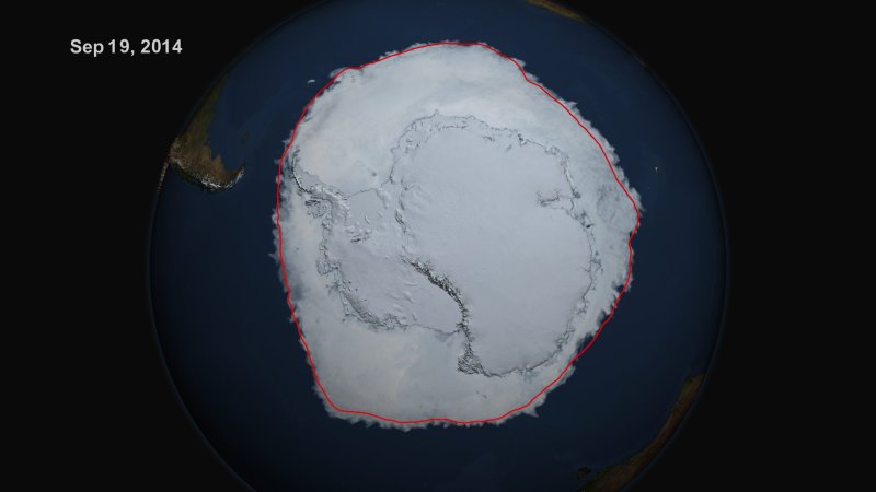 Video: Despite World Ice Loss, Antarctic Ice Cover Reaches Record Size