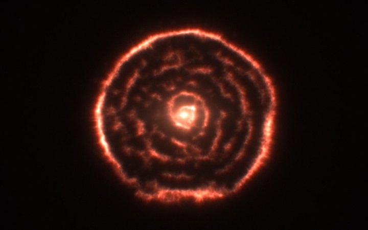 Today In Pretty Space Pics: Weird Gassy Spirals Surround Dying Star