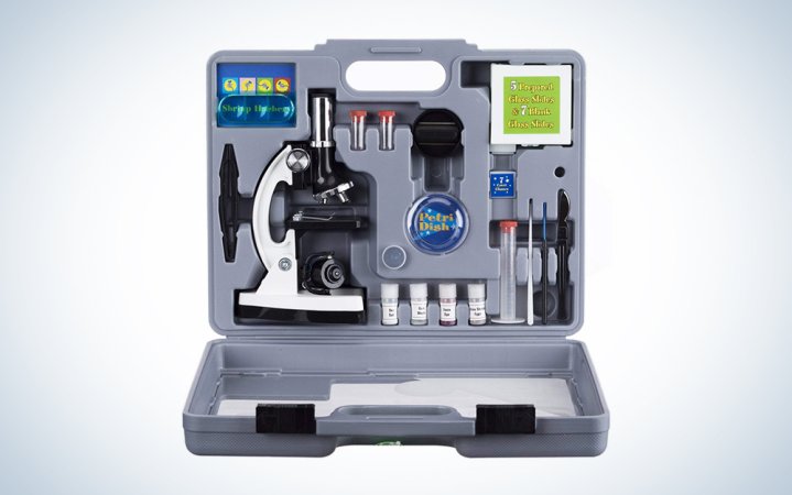  AmScope kids microscope kit