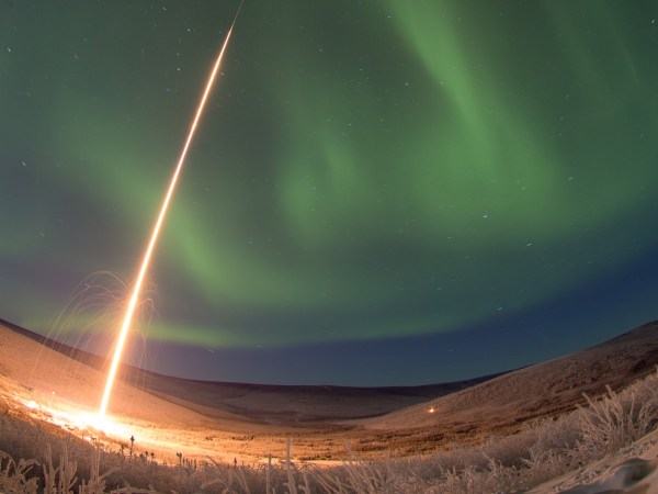 Watch A Rocket Blast Off Into An Aurora [Video]