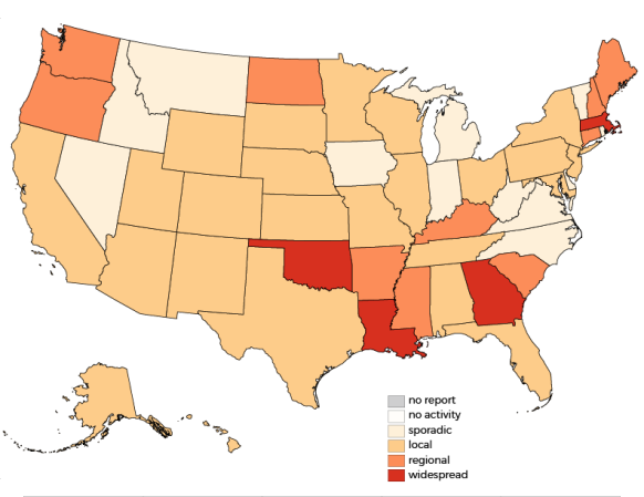 Sweltering heat is exactly the right weather to get your flu shot