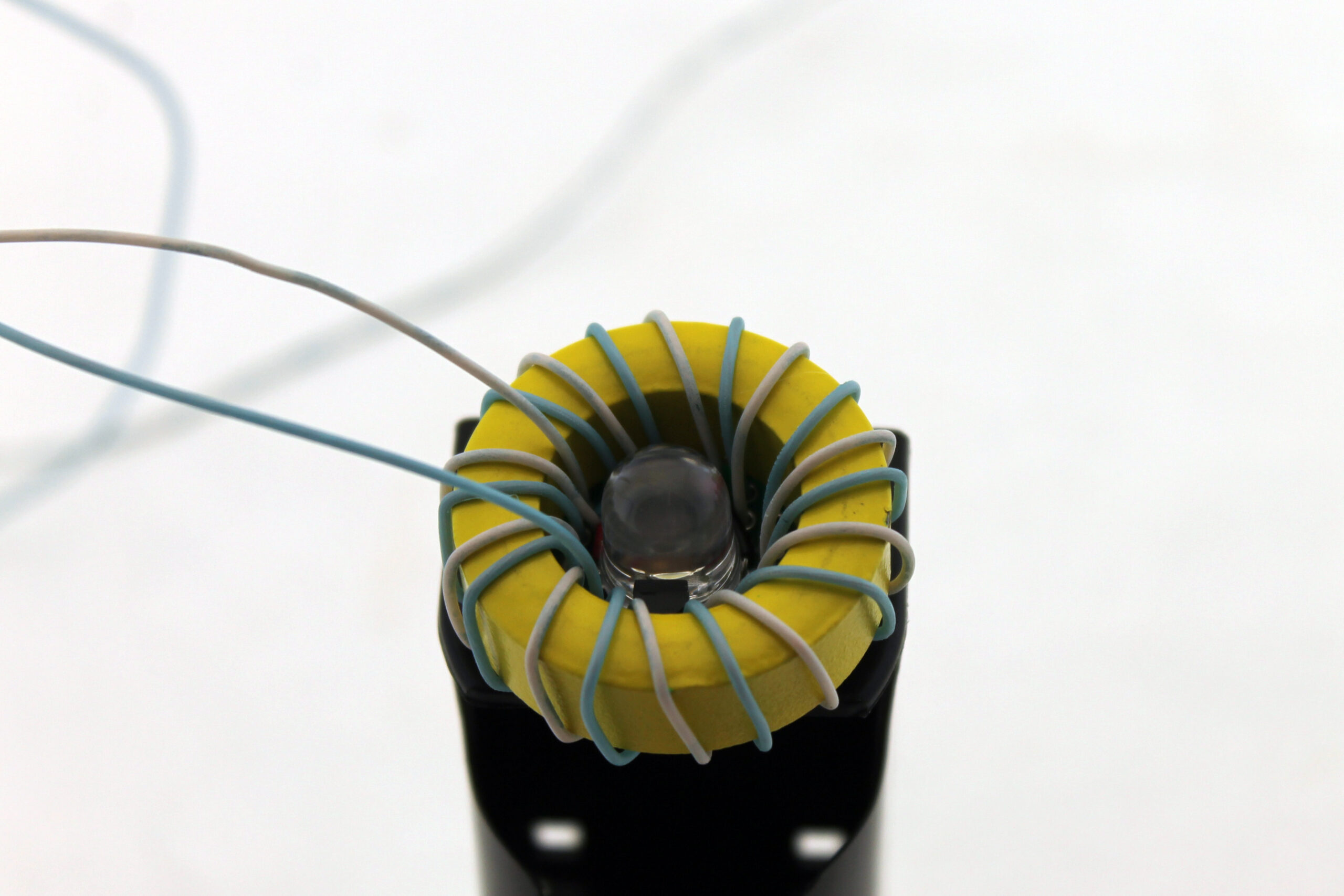 Sew the second toroid wire