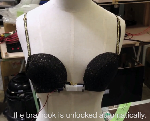 A High-Tech Bra That Unhooks Only For ‘True Love’