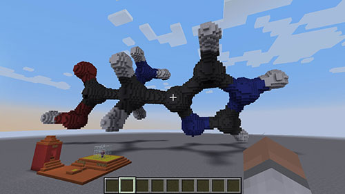 Explore Chemistry Like Never Before, Inside A Minecraft World Of Molecules