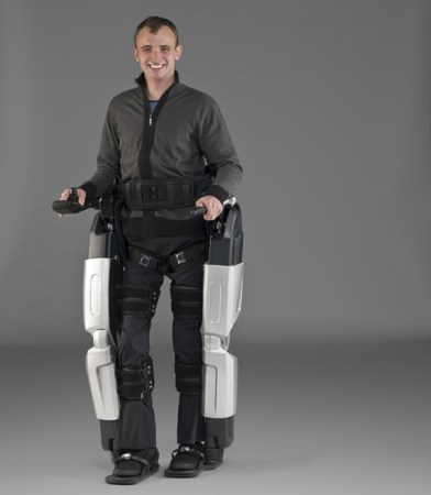 REX, the Robotic Exoskeleton, Gives Paraplegic Man a Bionic Set of Legs