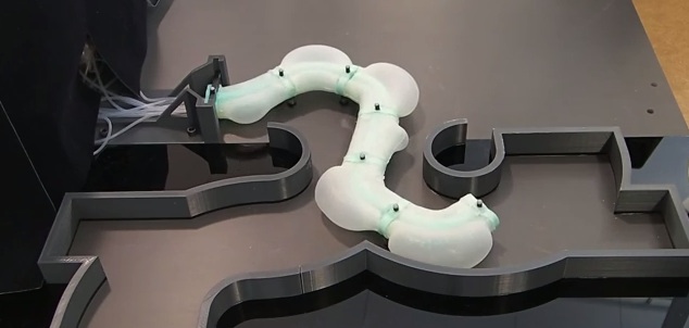 How It Works: A Flexible, Pneumatic Robot Snake