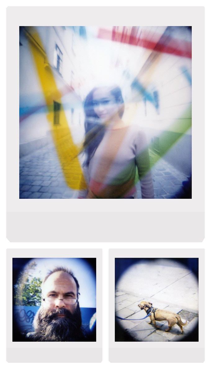 Sample image from the Diana Instant Square Camera