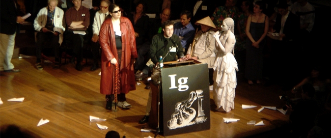 Watch the Ig Nobel Prize Ceremony Right Here!