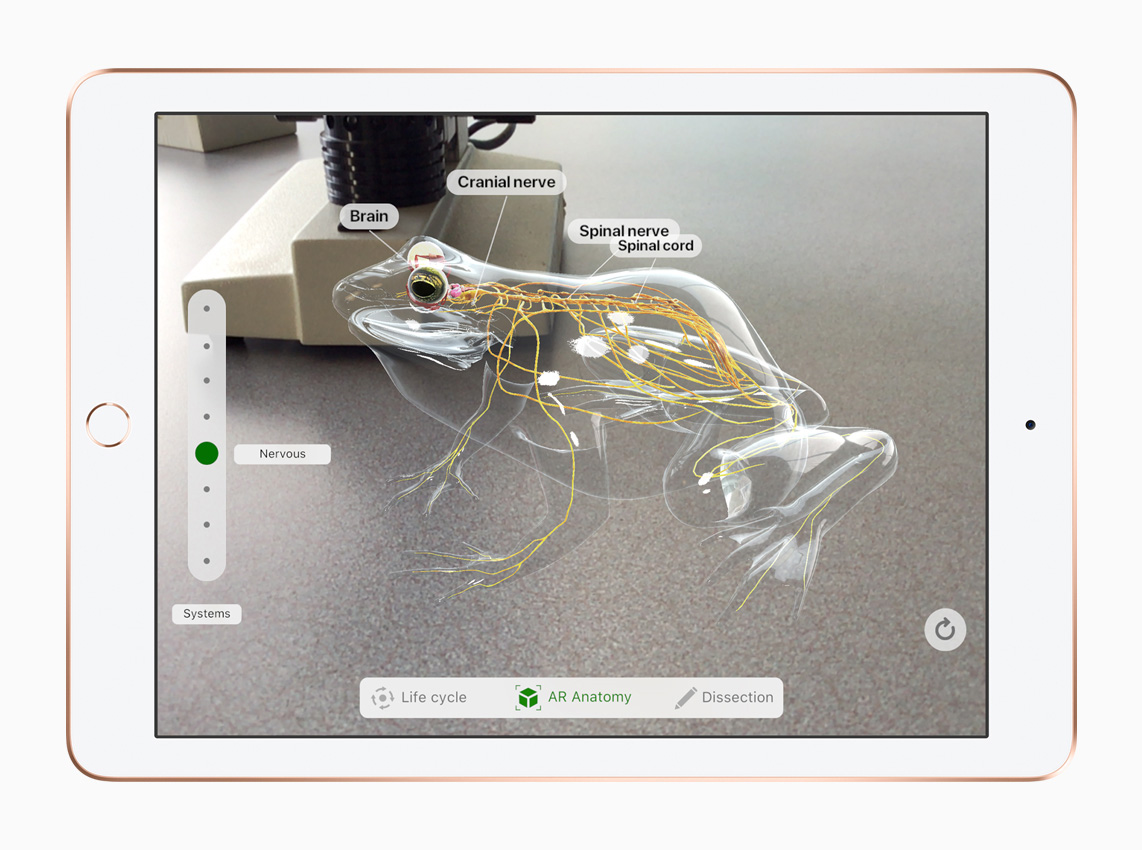 Apple iPad augmented reality