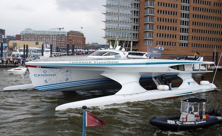 The First Solar-Powered Ship to Circumnavigate the Globe Completes Its Trip