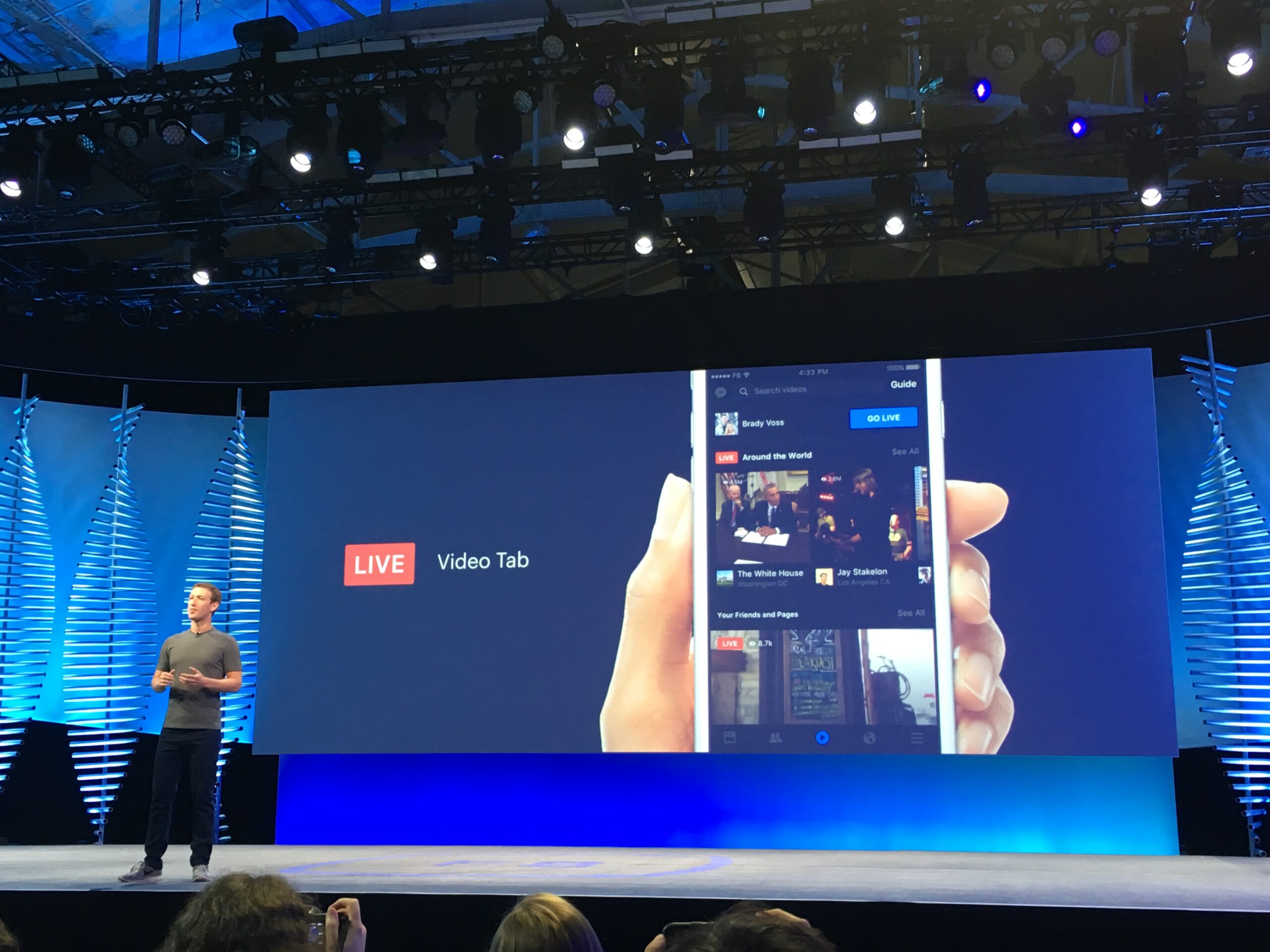 Facebook's Live video feature will get a dedicated tab in the Facebook app.