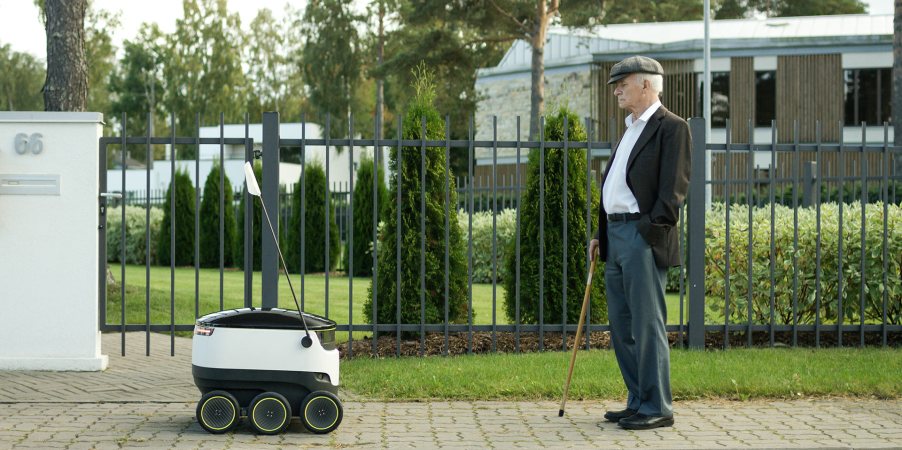 Forget Delivery Drones: This Tiny Robot Car Carries Packages Over Ground