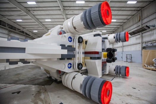 The World’s Largest Lego Model Is A Life-Size X-Wing [Video]