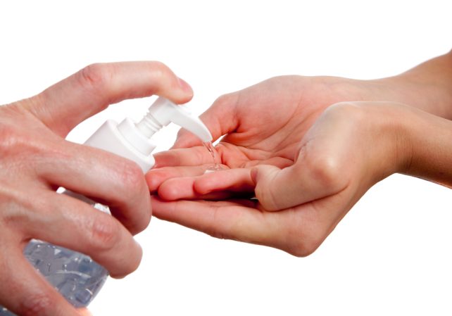 You might be overusing hand sanitizer