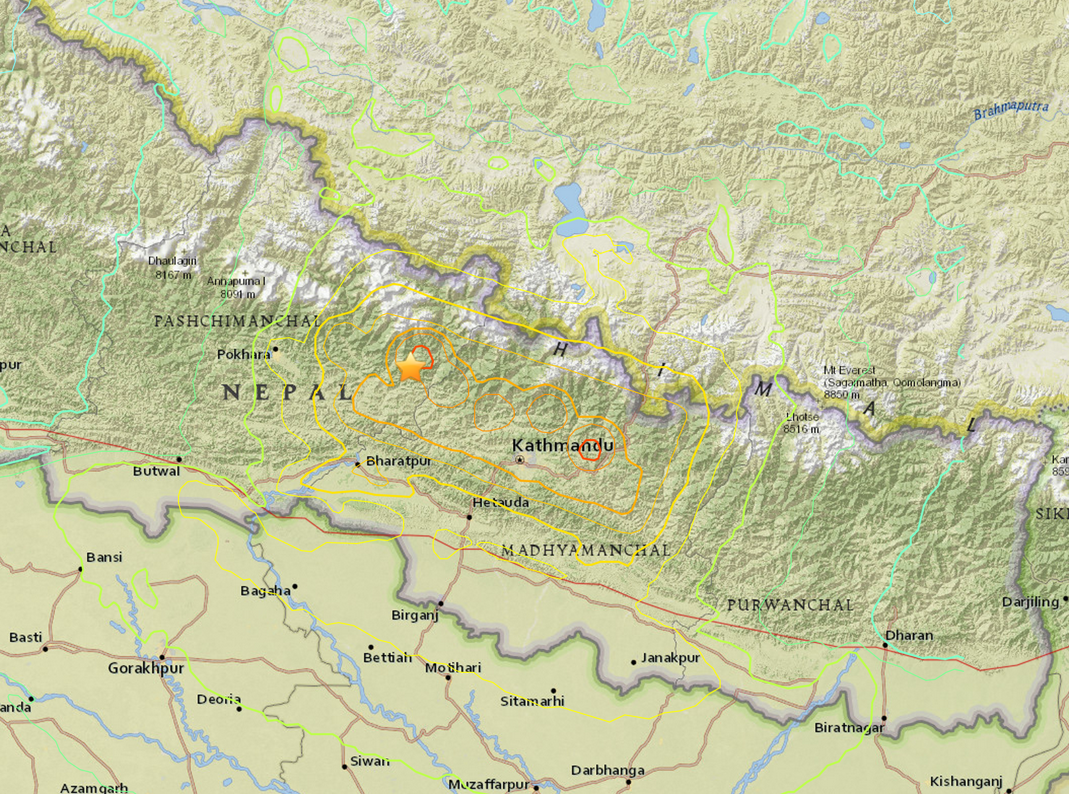 April 25 Quake