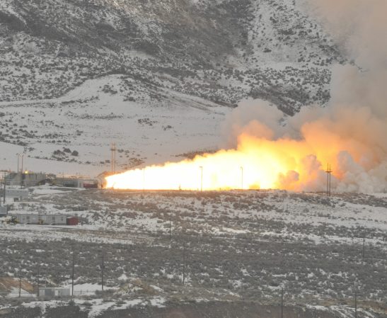 Video: The Last Ever Test Firing of the Space Shuttle Rocket Booster