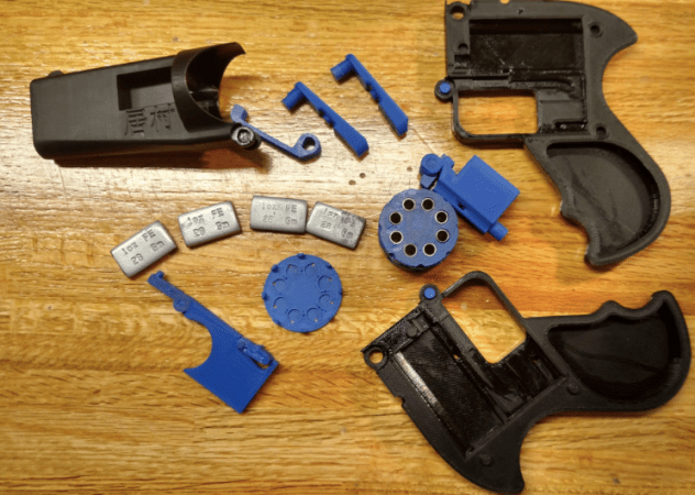 Imura Revolver v2 Unassembled