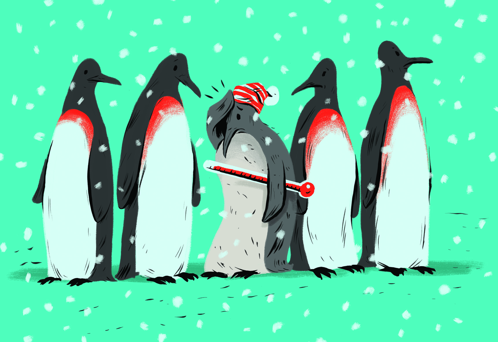 Sick Penguin