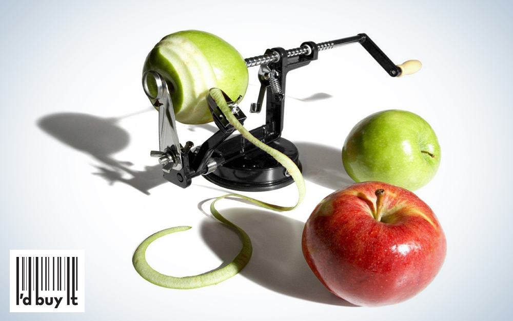 UtenLid Apple and Potato Peeler, Corer, and Slicer