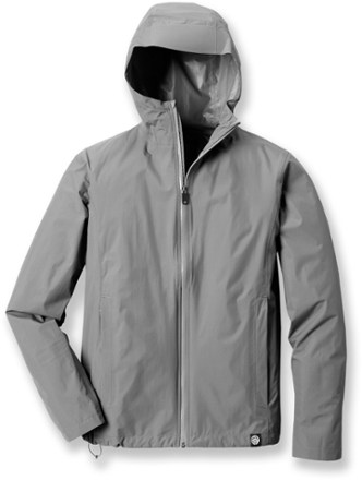 REI Gray Rain jacket