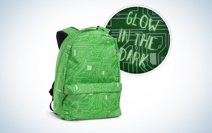  Glow in the dark circuitry backpack